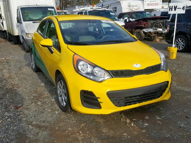 KNADM5A38H6013757 - 2017 KIA RIO LX TWO TONE photo 1