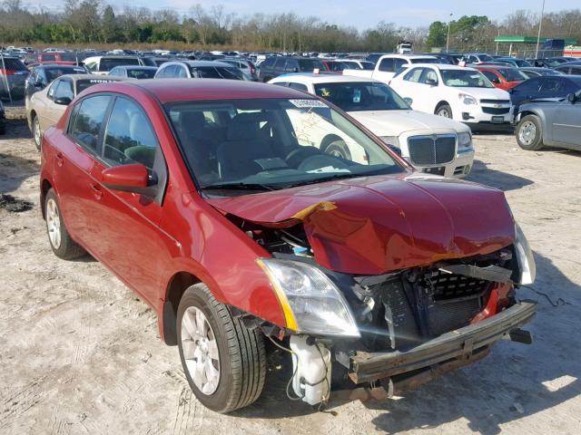 3N1AB61E28L698110 - 2008 NISSAN SENTRA 2.0 BURGUNDY photo 1