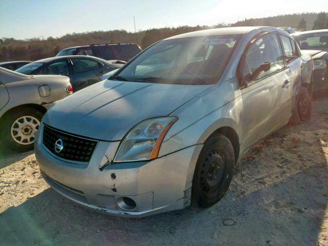 3N1AB61EX9L645818 - 2009 NISSAN SENTRA 2.0 SILVER photo 2