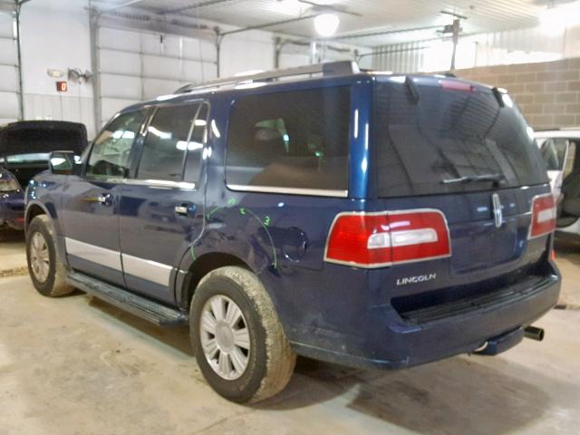 5LMFU28578LJ21038 - 2008 LINCOLN NAVIGATOR BLUE photo 3