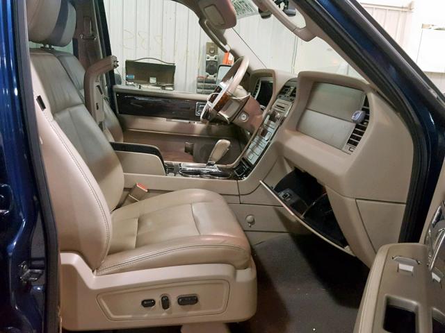 5LMFU28578LJ21038 - 2008 LINCOLN NAVIGATOR BLUE photo 5