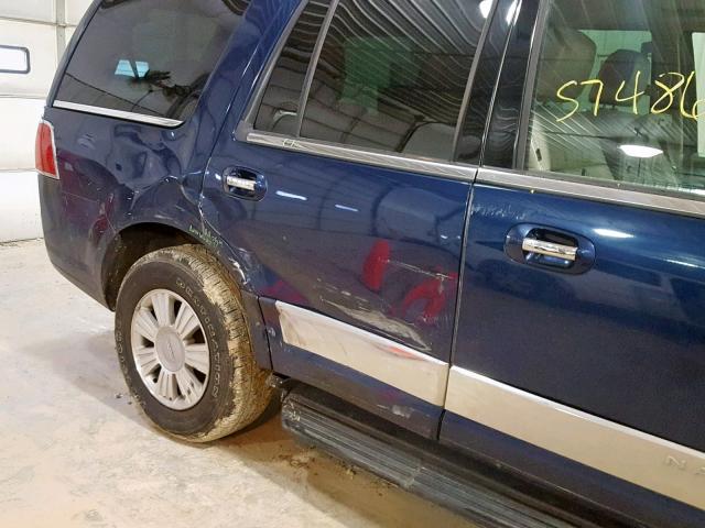 5LMFU28578LJ21038 - 2008 LINCOLN NAVIGATOR BLUE photo 9