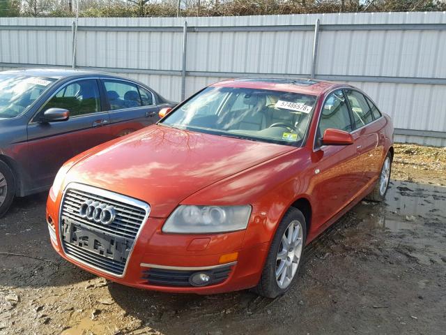 WAUDG74F35N060866 - 2005 AUDI A6 3.2 QUA RED photo 2