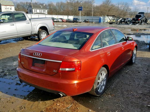 WAUDG74F35N060866 - 2005 AUDI A6 3.2 QUA RED photo 4