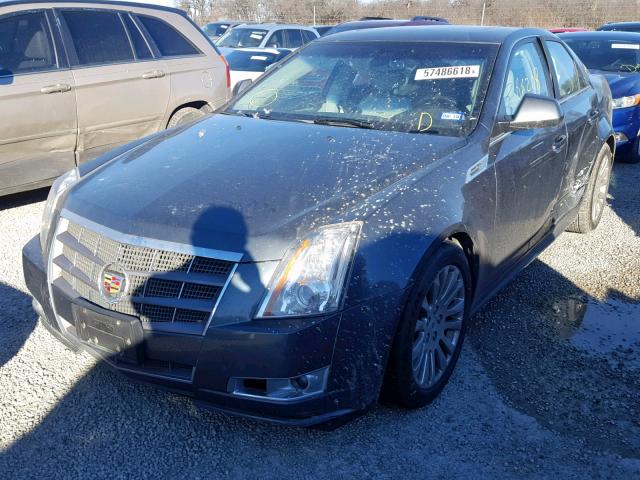 1G6DM5EV9A0121301 - 2010 CADILLAC CTS PERFOR GRAY photo 2