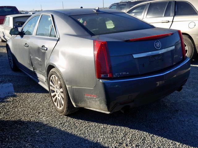 1G6DM5EV9A0121301 - 2010 CADILLAC CTS PERFOR GRAY photo 3