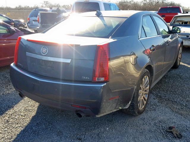 1G6DM5EV9A0121301 - 2010 CADILLAC CTS PERFOR GRAY photo 4