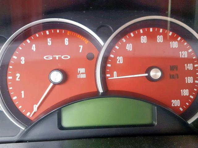 6G2VX12G54L234776 - 2004 PONTIAC GTO SILVER photo 8