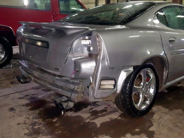 2G2WC55C071170685 - 2007 PONTIAC GRAND PRIX SILVER photo 9