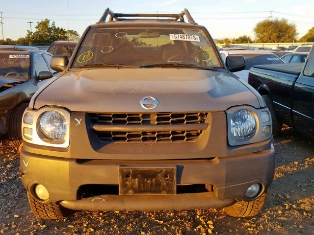 5N1MD28T63C634007 - 2003 NISSAN XTERRA SE GRAY photo 9