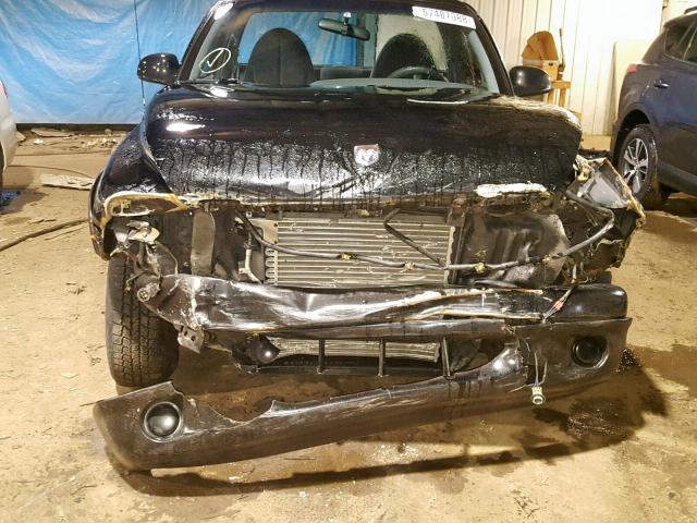 1B7FL26X2XS263025 - 1999 DODGE DAKOTA BLACK photo 9