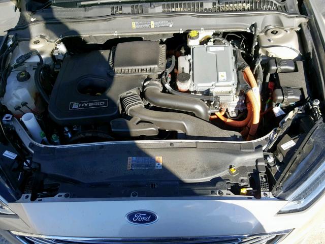 3FA6P0RU0HR188192 - 2017 FORD FUSION TIT GOLD photo 7