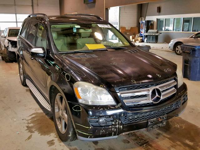 4JGBF71E79A511119 - 2009 MERCEDES-BENZ GL 450 4MA BLACK photo 1