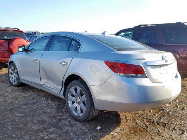 1G4GC5ED1BF154937 - 2011 BUICK LACROSSE C SILVER photo 3