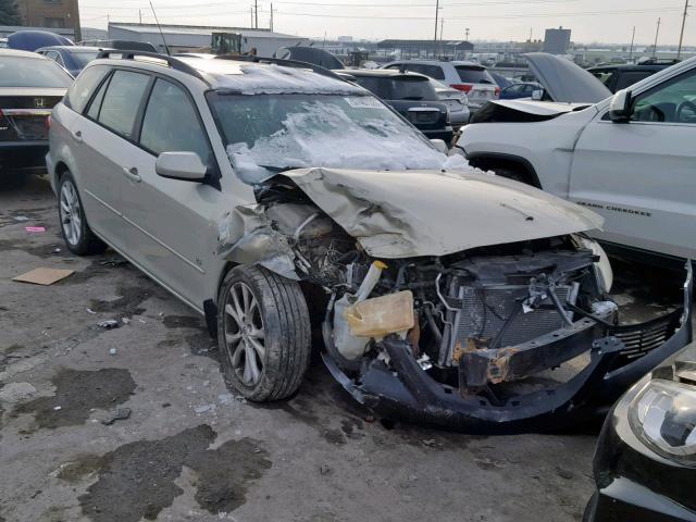 1YVHP82D645N69158 - 2004 MAZDA 6 S CREAM photo 1