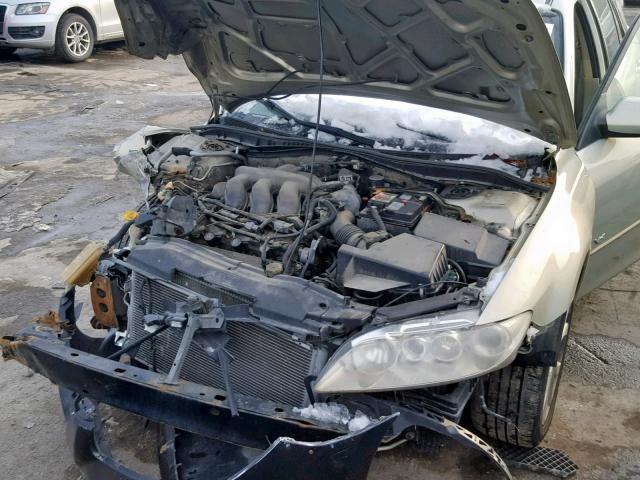 1YVHP82D645N69158 - 2004 MAZDA 6 S CREAM photo 7