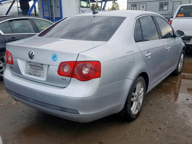 3VWCT71K46M852318 - 2006 VOLKSWAGEN JETTA TDI SILVER photo 4