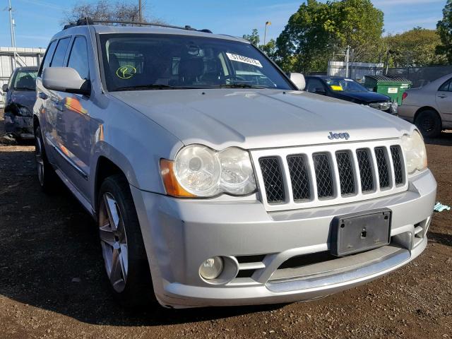 1J8HR78368C144316 - 2008 JEEP GRAND CHER SILVER photo 1