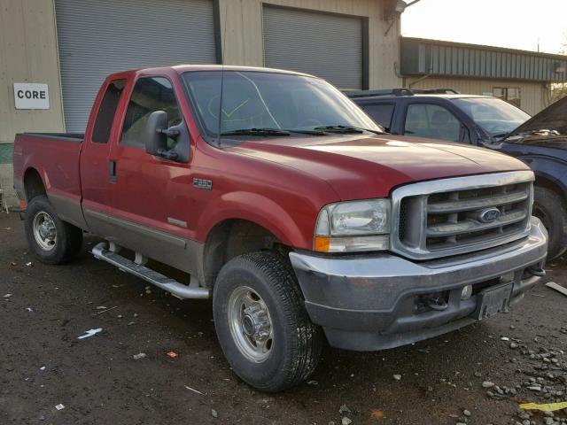 1FTSX31P53EB46208 - 2003 FORD F350 SRW S MAROON photo 1