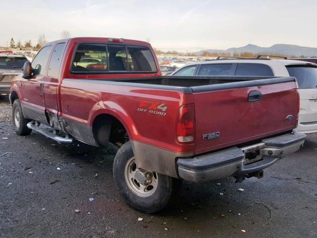 1FTSX31P53EB46208 - 2003 FORD F350 SRW S MAROON photo 3