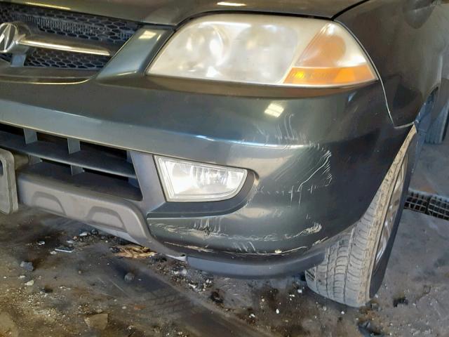 2HNYD18883H540469 - 2003 ACURA MDX TOURIN GREEN photo 9