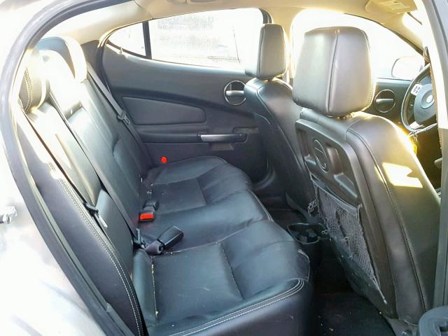 2G2WR554971186830 - 2007 PONTIAC GRAND PRIX SILVER photo 6