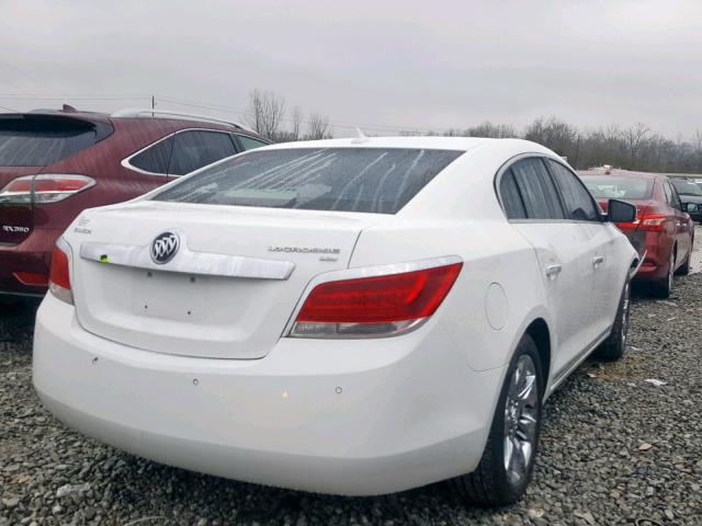 1G4GC5GD1BF177146 - 2011 BUICK LACROSSE C WHITE photo 4