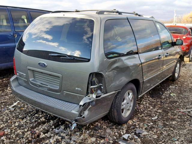 2FMZA522X5BA76410 - 2005 FORD FREESTAR S GREEN photo 4