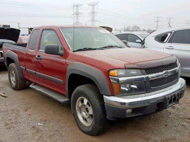 1GCDT196648110483 - 2004 CHEVROLET COLORADO RED photo 1