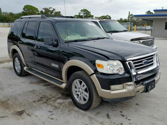 1FMEU64E86ZA24386 - 2006 FORD EXPLORER E BLACK photo 1