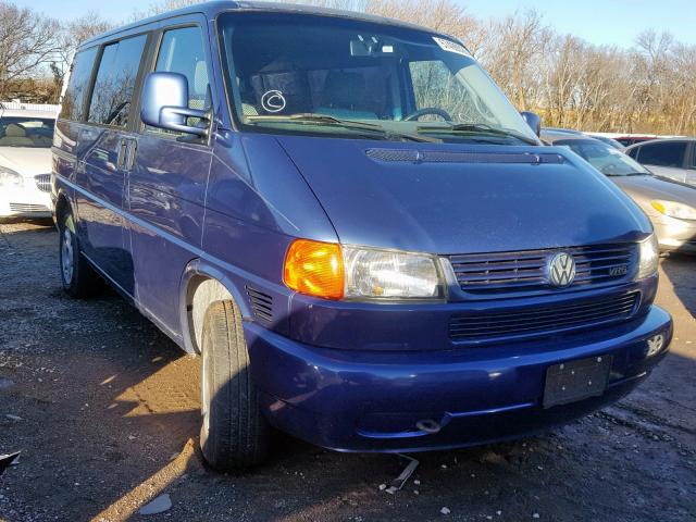 WV2KH2706XH010063 - 1999 VOLKSWAGEN EUROVAN GL BLUE photo 1