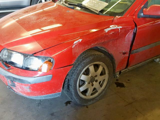 YV1RH58D622124456 - 2002 VOLVO S60 2.5T RED photo 9