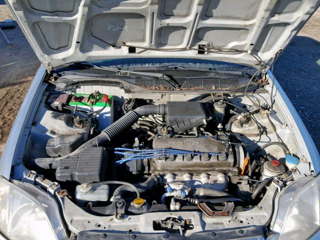 2HGEJ6612YH564456 - 2000 HONDA CIVIC BASE SILVER photo 7
