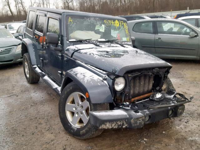 1J4GA59137L118132 - 2007 JEEP WRANGLER S GRAY photo 1