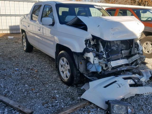 2HJYK16436H554260 - 2006 HONDA RIDGELINE WHITE photo 1