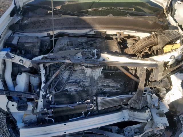 2HJYK16436H554260 - 2006 HONDA RIDGELINE WHITE photo 7