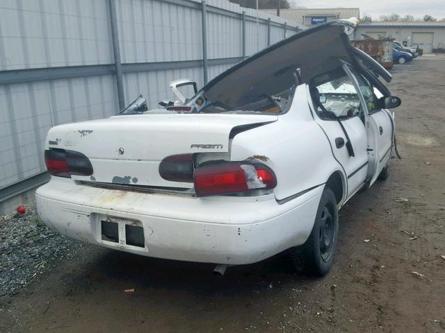 1Y1SK5267VZ458277 - 1997 GEO PRIZM BASE WHITE photo 4
