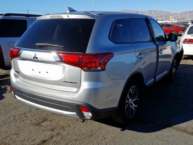 JA4AZ3A36JZ058805 - 2018 MITSUBISHI OUTLANDER SILVER photo 4