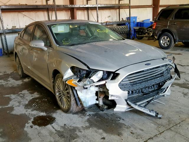 3FA6P0K97FR129756 - 2015 FORD FUSION TIT SILVER photo 1