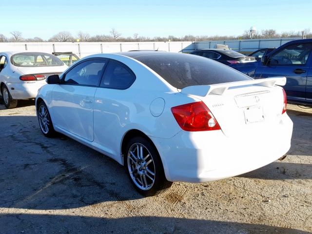 JTKDE177460114080 - 2006 TOYOTA SCION TC 白色 照片 3