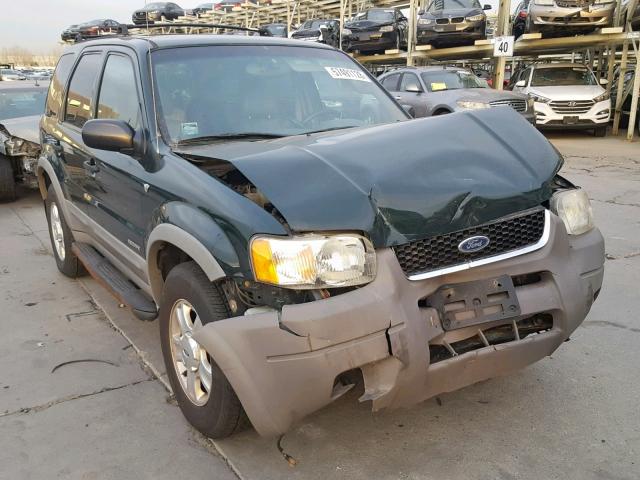 1FMCU03182KA45809 - 2002 FORD ESCAPE XLT GREEN photo 1