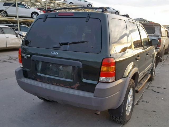 1FMCU03182KA45809 - 2002 FORD ESCAPE XLT GREEN photo 4