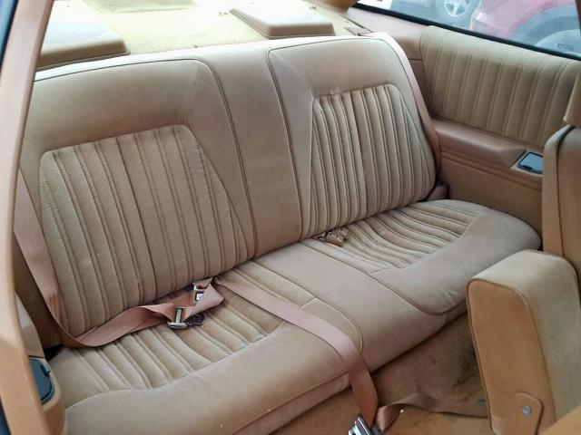 1G3WH14W5KD332258 - 1989 OLDSMOBILE CUTLASS SU BEIGE photo 6