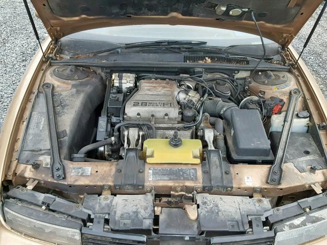 1G3WH14W5KD332258 - 1989 OLDSMOBILE CUTLASS SU BEIGE photo 7