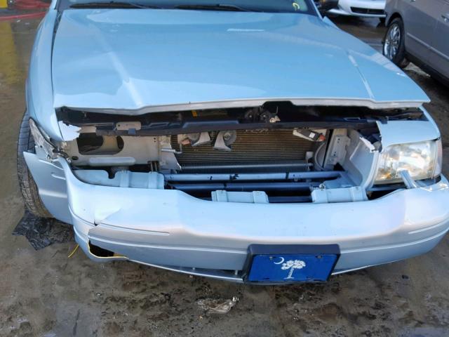 2FAFP74V68X135233 - 2008 FORD CROWN VICT CREAM photo 9