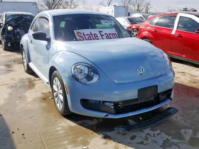 3VWF17AT0FM654864 - 2015 VOLKSWAGEN BEETLE 1.8 BLUE photo 1