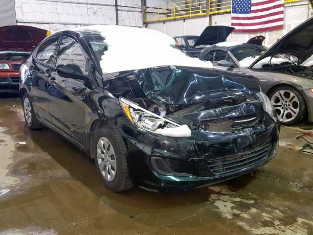 KMHCT4AE2HU374048 - 2017 HYUNDAI ACCENT SE BLACK photo 1