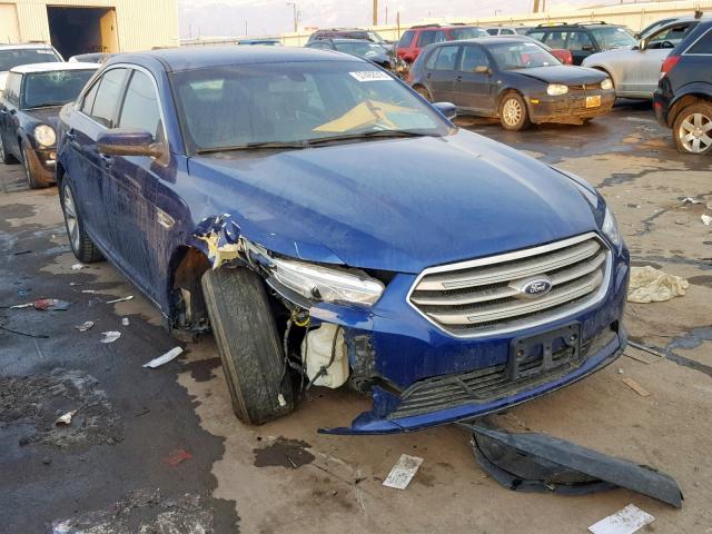 1FAHP2E8XDG156428 - 2013 FORD TAURUS SEL BLUE photo 1