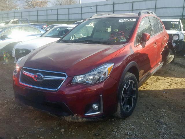 JF2GPAKC8G8346267 - 2016 SUBARU CROSSTREK RED photo 2