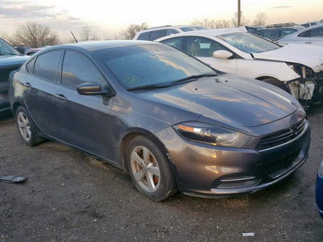 1C3CDF8B7FD407032 - 2015 DODGE DART GRAY photo 1